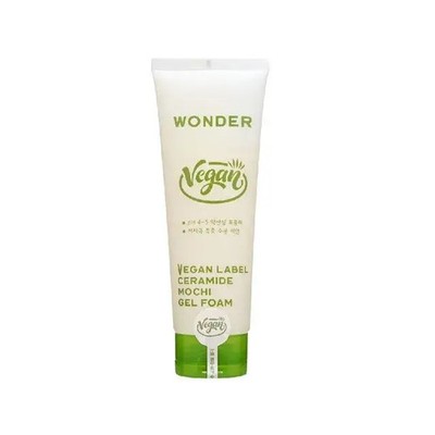TONYMOLY Wonder Vegan Label Ceramide Mochi Gel Foam 180g K-beauty