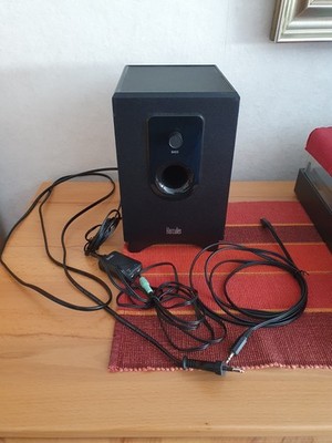 Subwoofer, Hercules - XPS 2.120 Gloss, schwarz