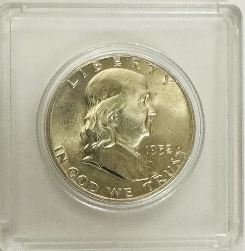 1952 Franklin Half Dollar -Gem BU -90% Silver~ As Shown~Great Price- #FHD52BU#2