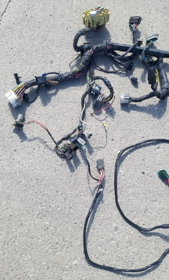 Arnés de cableado de tablero 7.3 IDI F350 camioneta Ford 1987-91 87 88 89 90 1990 Foto 2 de 4