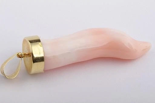 Cornetto Anhänger Lachsfarben Sardegna Korallen 750 Gelb Gold 18K Neu! - - Bild 2 von 4