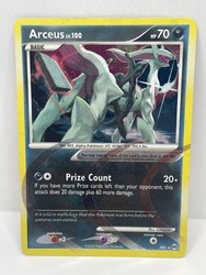 Arceus AR1/9 Holo Rare Platinum Arceus