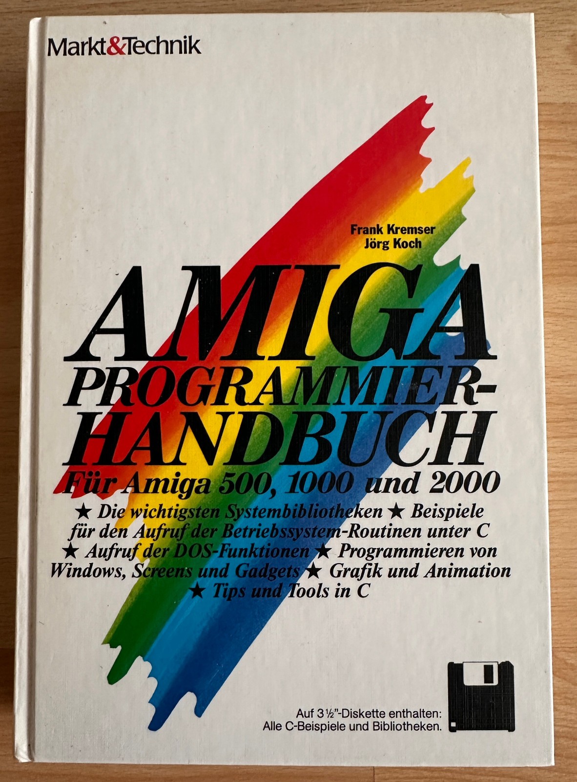 Amiga Programming User Manual / AMIGA / COMMODORE, No Disk, ISBN 3-89090-491-2