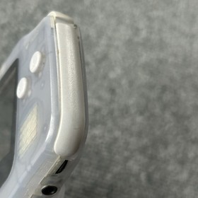 Game Boy Advance Handheld System Nintendo GBA Glacier AGB-001 Tested Working