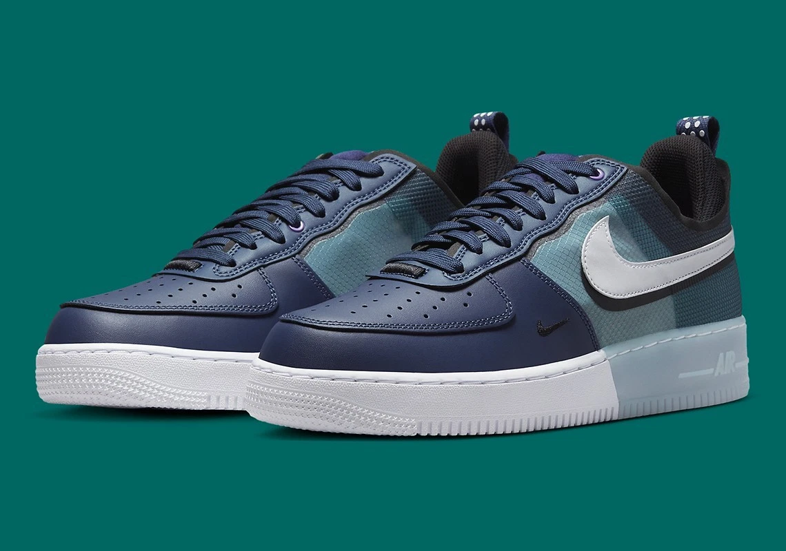 Nike Air Force 1 React Midnight Navy Teal for Sale | Authenticity