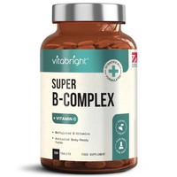 Vitamin B Complex - B1 B2 B3 B5 B6 B7 B9 B12 + Vit C - 120 Tablets