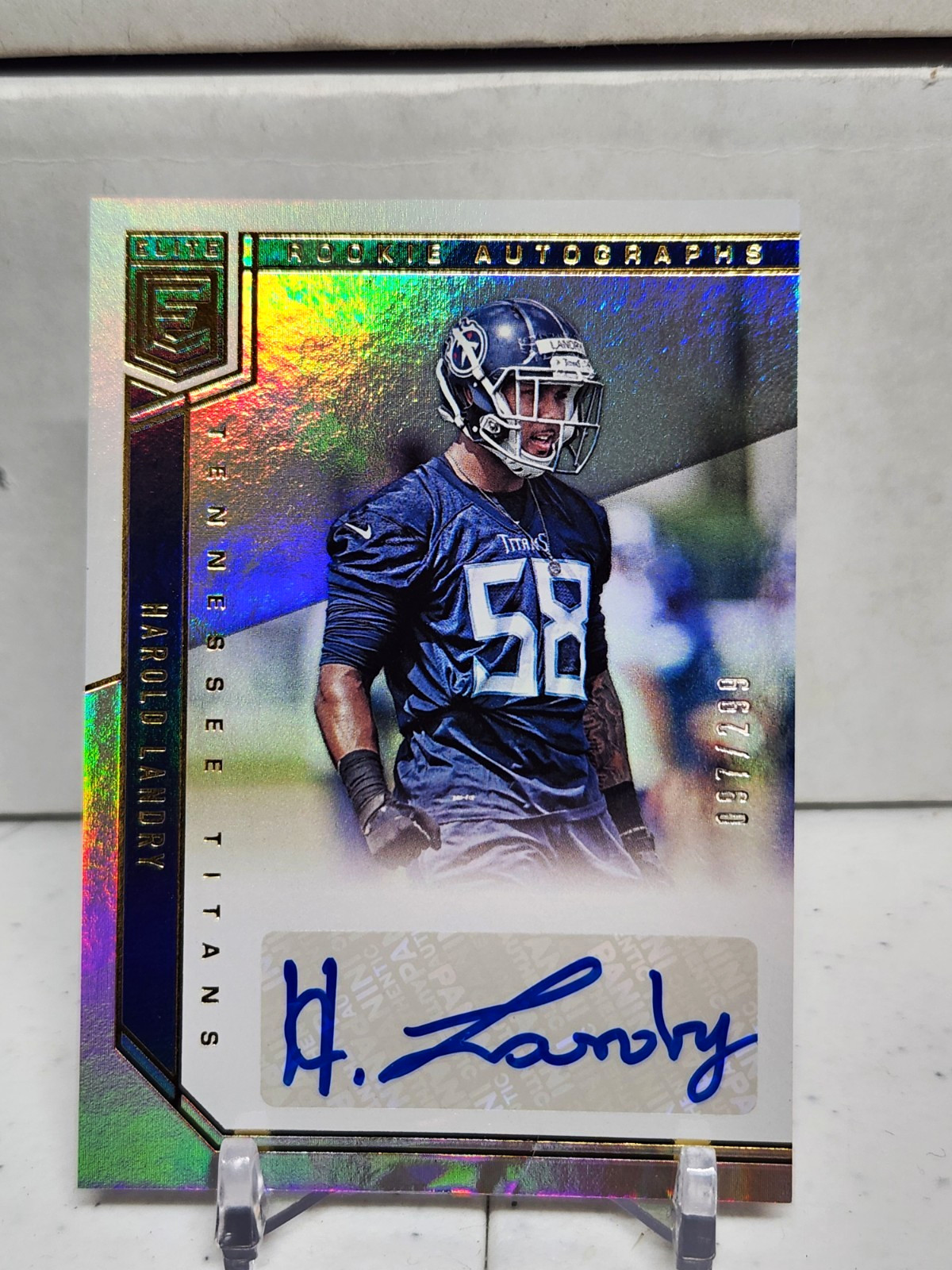 2018 Donruss Elite - Harold Landry /299 Titans