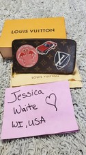 Louis Vuitton Portafoglio Zippy World Tour Edizione Limitata FLAMINGO 