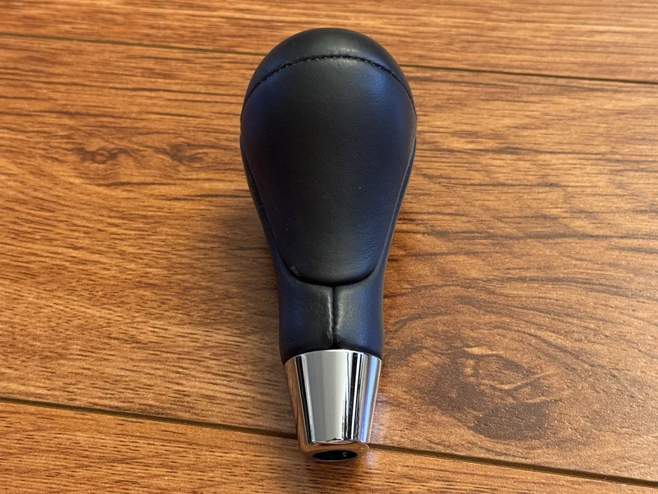 OEM 2000-2006 Mercedes-Benz W220 S430 S500 palanca de cambios palanca de cambios cuero negro Foto 3 de 3