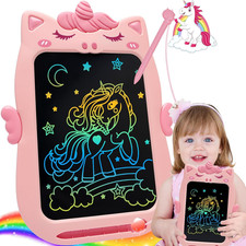 Tableta de dibujo 10 pulgadas para ninas 1 a 5 anos tablero magico rosa