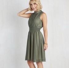ModCloth Fervour Windy City Polka Dot Dress Size 1X