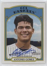 2021 Topps Heritage Minor League Edition Real One Antonio Gomez #ROA-AG Auto nd3