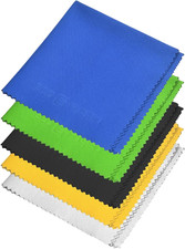 XL Microfiber Cleaning Cloths - 5 Pack - 12 X 12 Inch - Quickly