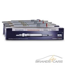 3x BERU GLÜHKERZE FÜR SEAT IBIZA 4 SKODA FABIA ROOMSTER VW POLO 6R 1.2 1.4 TDI