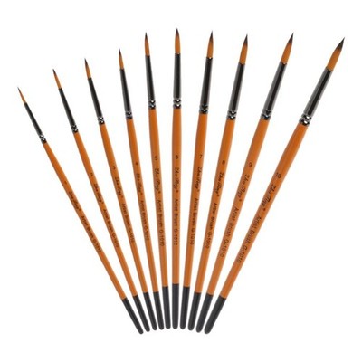 Fine Hand Painted Thin Pen Art Supplies Drawing Point Tip Watercolor Nylon Brush
