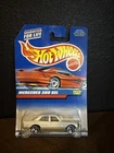 1997 Hot Wheels Collector #767 MERCEDES 380 SEL Diecast White/Gold w/SB VTG