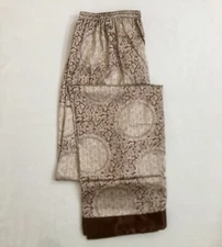 SILKPEACE 2+ ITEMS FREE SHIP Men's Silk Satin Pajama Lounge Pants POCKET