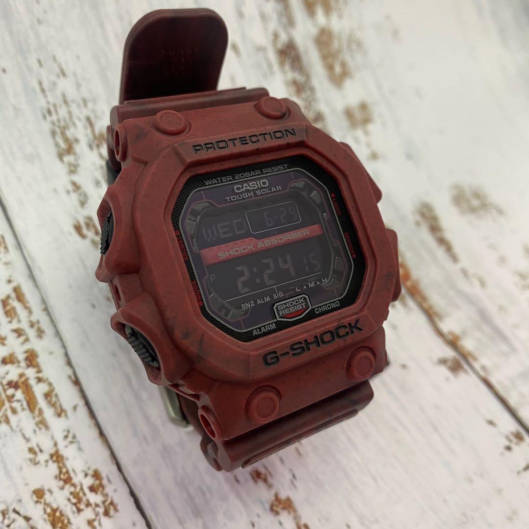 Casio G-Shock GX56SL-4 Tough Solar Burgundy Digital Men's Watch