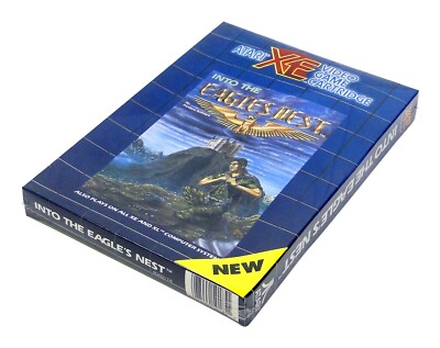 INTO THE EAGLE'S NEST sealed Cartridge RX 8114 für Atari 8-Bit Eagles