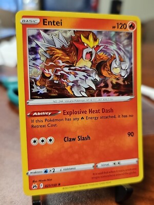 holographic entei pokemon card value Latios IR Surging Sparks #203 PSA 9