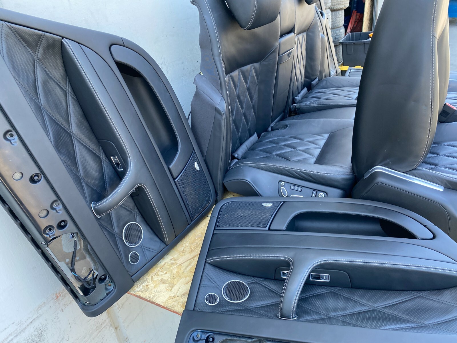 INTERIOR SEATS DOOR PANEL FRONT REAR BENTLEY CONTINENTAL FLYING SPUR (09-12) OEM