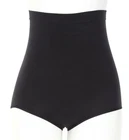 Spanx S1055 Higher Power Shaper Black High Waist Panties Women's Size 2X