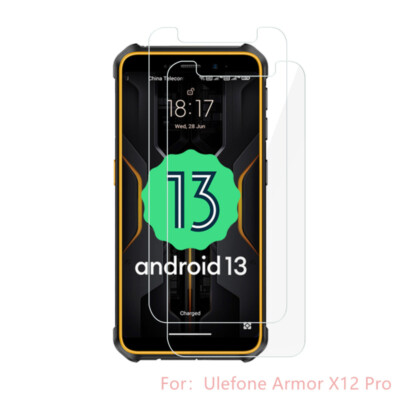 2PCS For ULEFONE Armor X12 X12 Pro Tempered Glass Film Cover Screen Protector