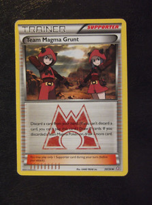 083PK030 -Team Magma Grunt -30/34 - Double Crisis - Uncommon *