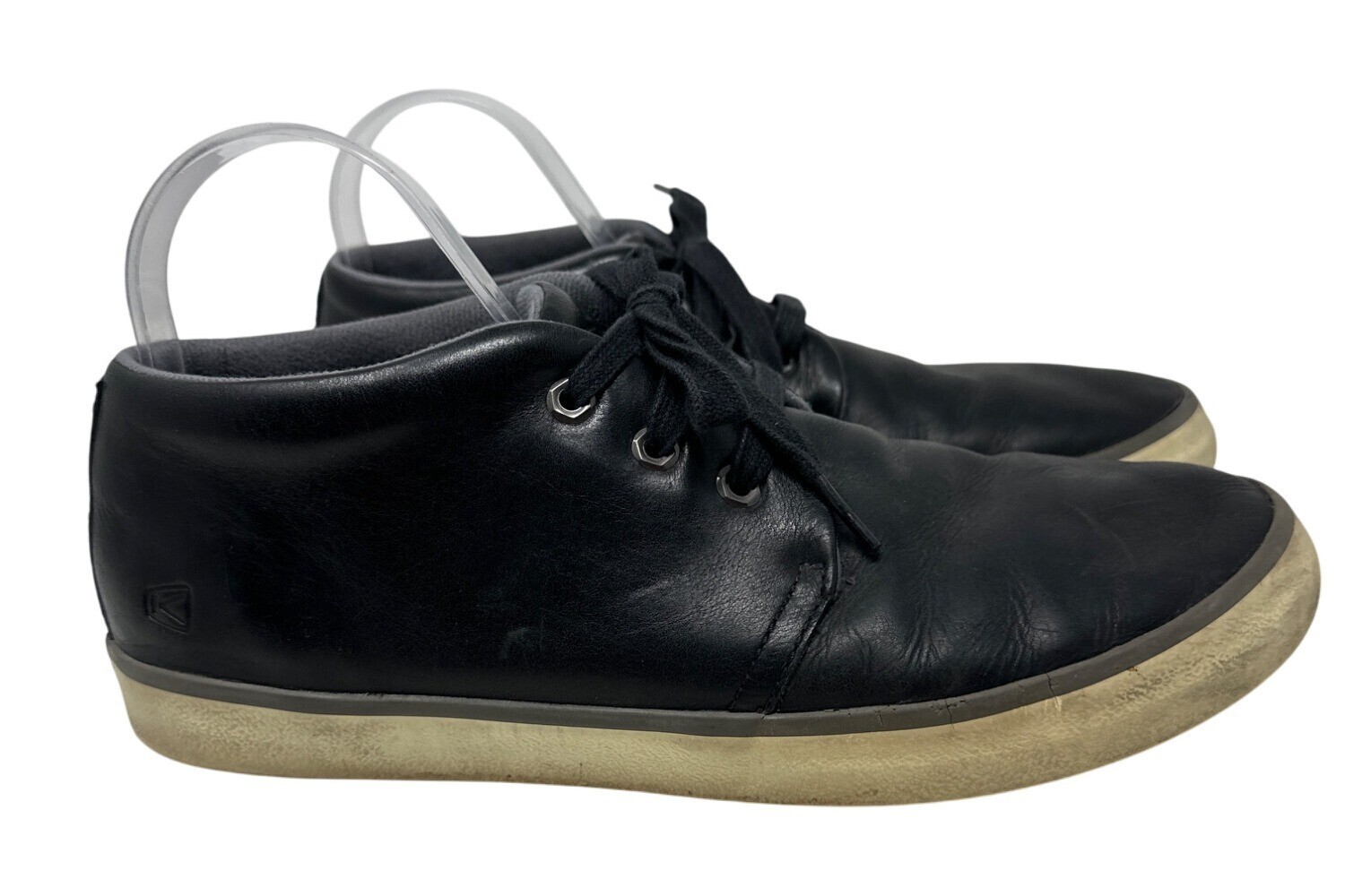 Keen Sneakers basse in pelle nera da uomo taglia 9 5