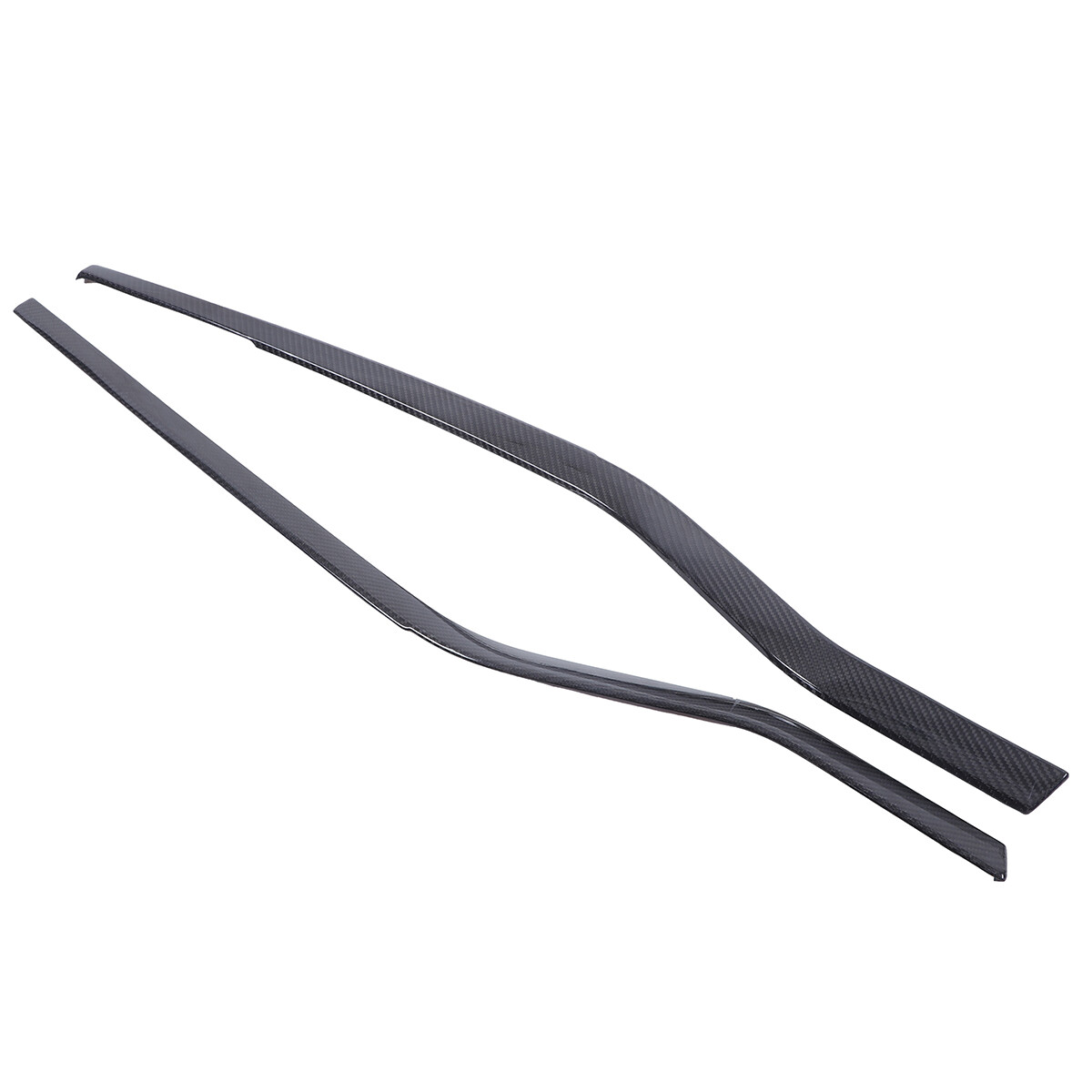 Real Carbon Fiber Interior Door Panel Strip Trim For Lotus Emira V6 i4 23-25 US