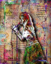 CYNDI LAUPER 16x20inch Poster, Cyndi Lauper Art Tribute Free Shipping US