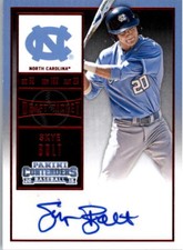 2015 Panini Contenders College Ticket Autographs Red Foil Skye Bolt Batting Auto