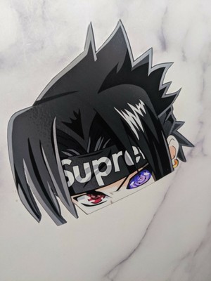 Uchiha Itachi Peeker Vinyl Sticker Decal Naruto Sup ...