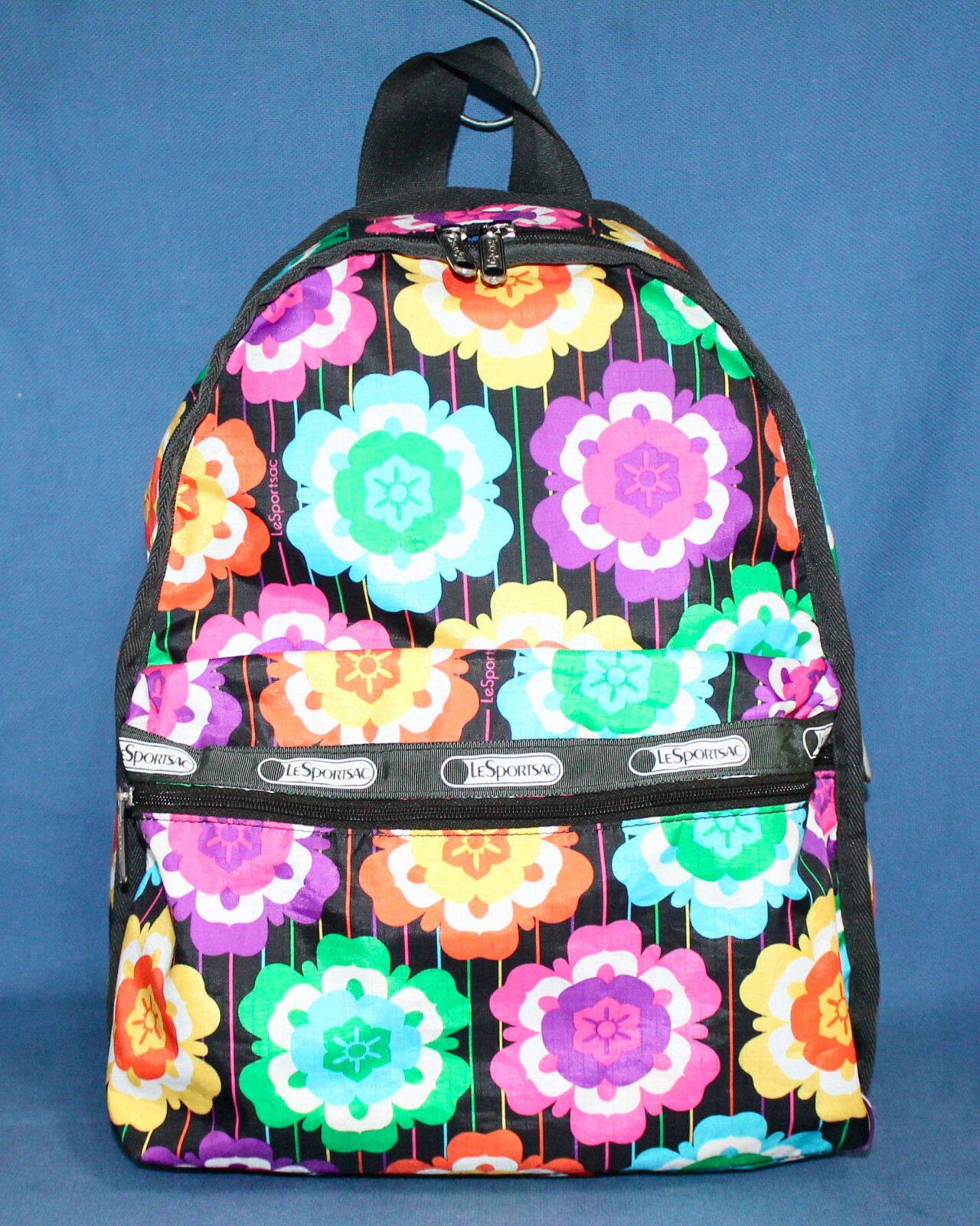 LESPORTSAC Multicolor Floral Print Campus Style Backp… Gem
