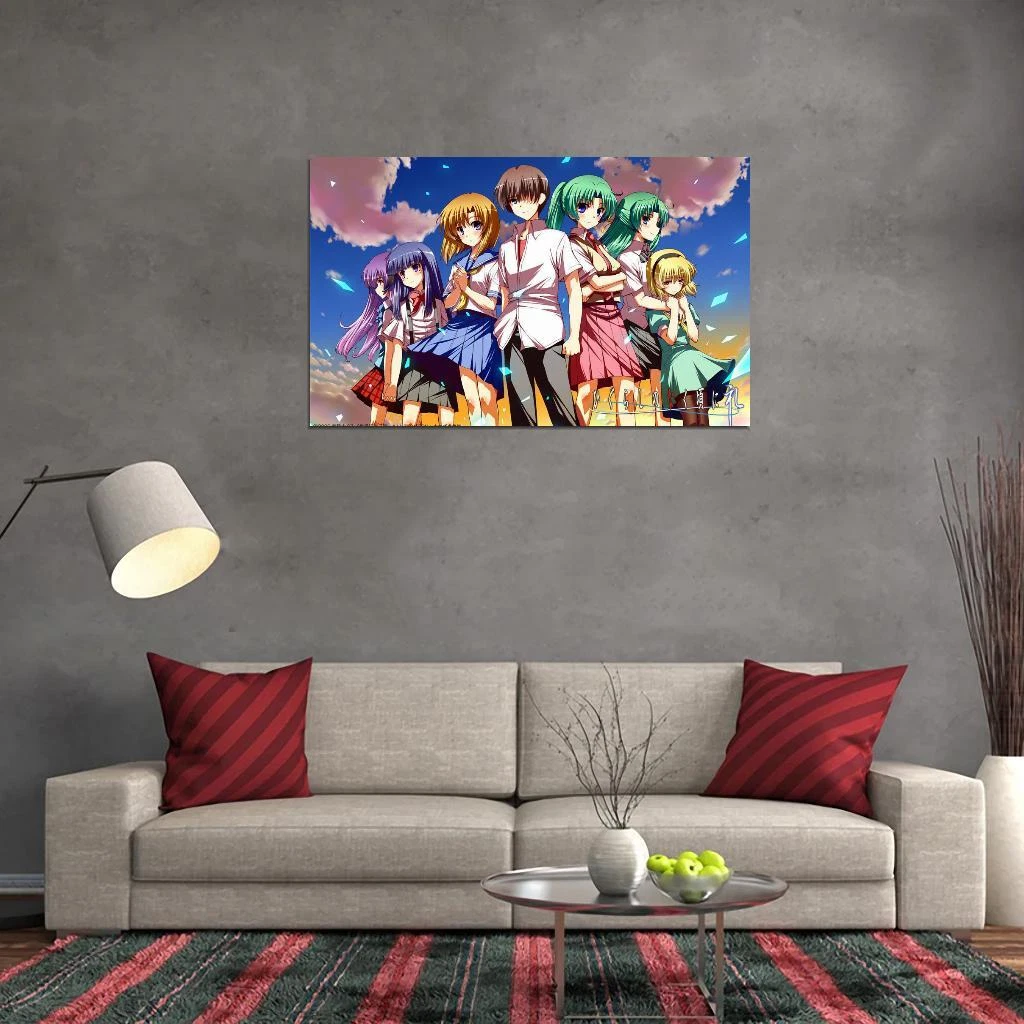 Higurashi No Naku Koro Ni Art Prints for Sale