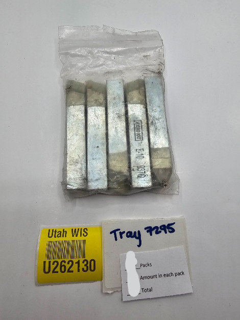 (QTY 5) MICRO 100 E-10 Carbide Tipped Brazed Lathe Tool Bit 5/8" Square 4" Long