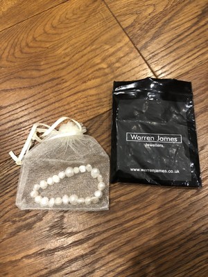 Warren James Pearl Style Bracelet 