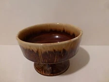 Vintage ABC Triple Checked Approved 2792 Ceramic Brown Drip Planter Vase (S6