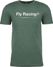 Fly Trademark Tee Forest Green Heather Xl