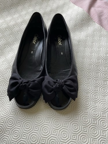 gabor black shoes