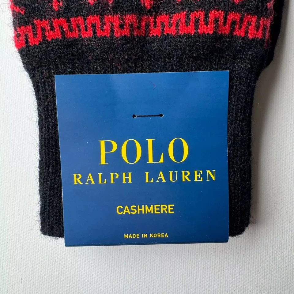 DOS (2) de Calcetines Polo Ralph Lauren Para Hombre Mezcla de Cachemira a Cuadros Búfalo Foto 4 de 4