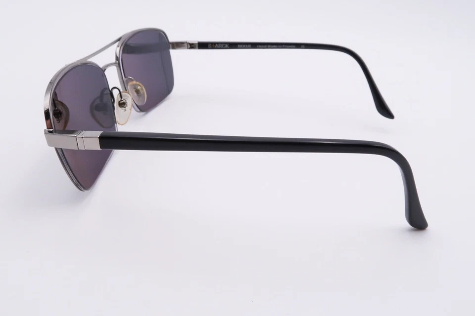 Armações de óculos Starck Mikli P0857 10 preto 58[]20-135 prata biocut B890 - Imagem 3 de 4