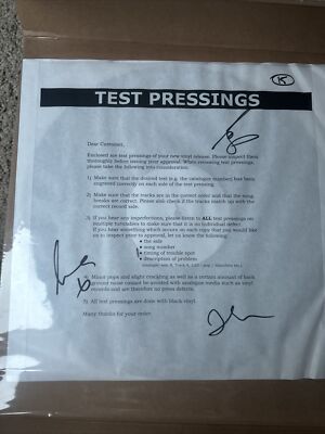 10 Tracks to Echo in the Dark by The Kooks Test Pressing ultra