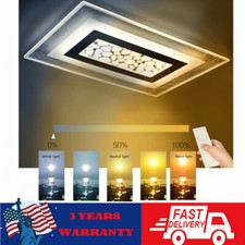 Modern Acrylic Flush Mount LED Ceiling Light Kitchen Bedroom Down Lighting Lamp