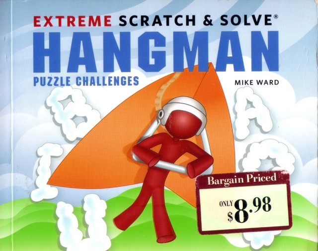 Extreme Scratch & Solve Hangman Puzzle Challenges BOOK by Mike Ward eBay