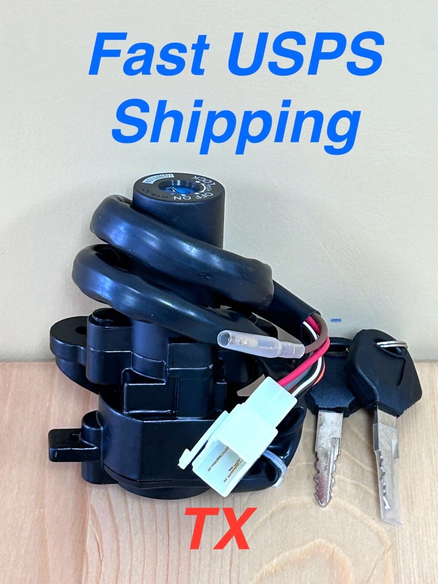 Ignition Switch & Resistor For Kawasaki Ninja ZX6R ZX600F ZX600G