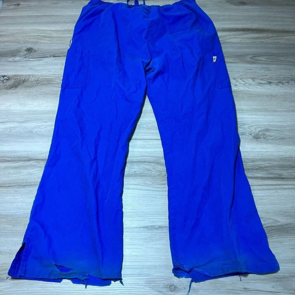 Pantalones Médicos Moda Seal Healthcare Para Mujer XL R Azul Bolsillos Uniforme de Empleado Foto 2 de 4