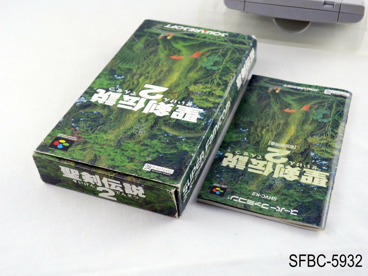 Complete Seiken Densetsu 2 Super Famicom Japanese Import SFC Complete Seiken Densetsu 2 Super Famicom Japanese Import SFC