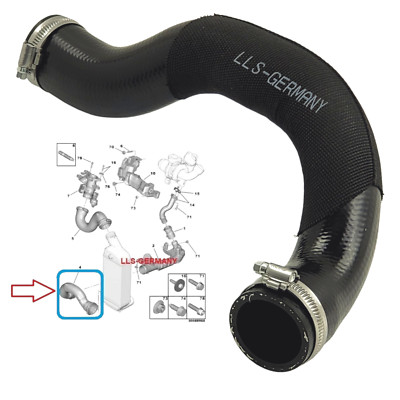 Ladeluftschlauch 0382KS Für Peugeot 4007 2.2 HDI - Turboschlauch Ersatz
