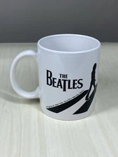 The Beatles Abbey Road Coffee Mug 2012 Apple Corps ICUP Collectible Black White